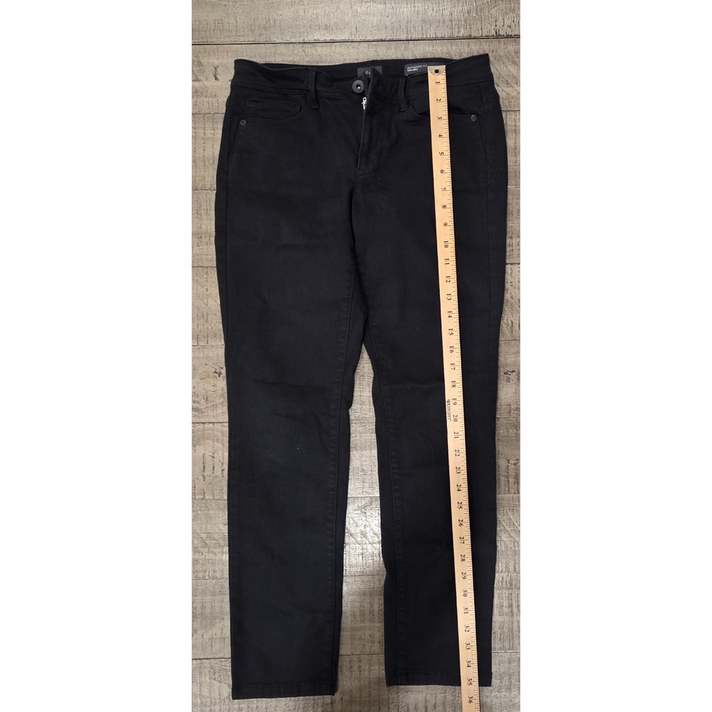 J.Jill Black Authentic Fit Slim Ankle Jeans Size 4 - Picture 5 of 9